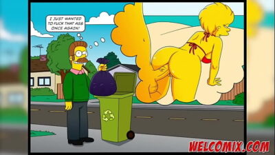 Hommer and Flandis swapping wives – The Simptoons Cartoons Comics Porn