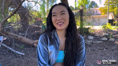 Real Teens – Asian Teen Does Her First Porn Casting Scene