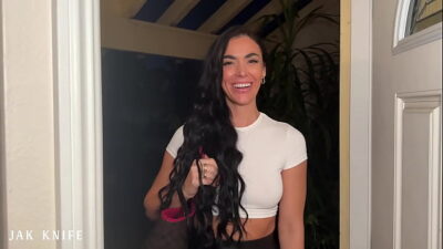 Wife’s friend massages and fucks me while she is out of town – Venus Valencia